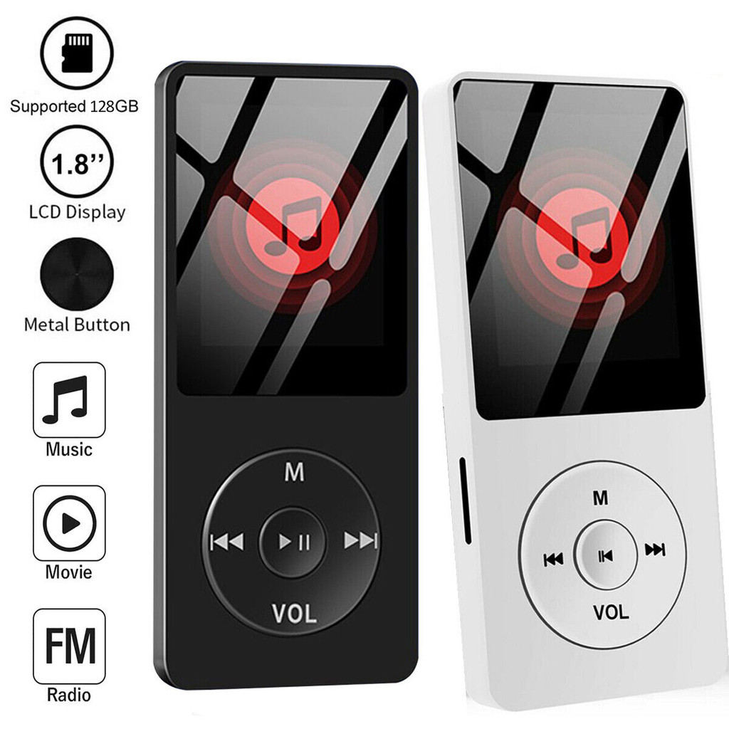 แบบพกพามินิmp3เครื่องเล่นไฮไฟเพลง เครื่องวอล์คแมน 4.0บลูทูธสนับสนุนสองทางส่งวิทยุ เอฟเอ็ม เครื่องบันทึกเสียงหนังสือ อัตโนมัติดู