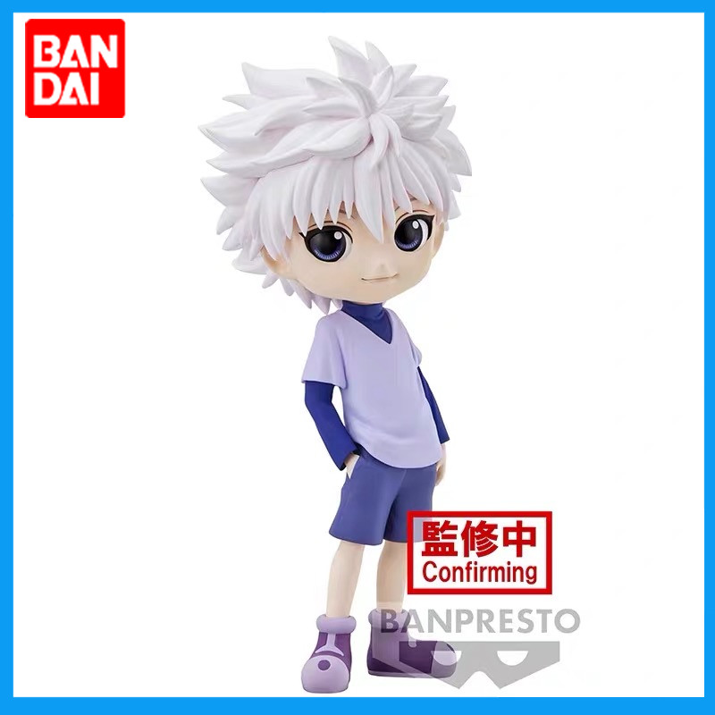 ฟิกเกอร์รางวัล Bandai Eye Factory Qposket Series Hunter x Hunter Killua สินค้าอนิเมะการ์ตูน