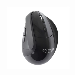 ANITECH W225 WIRELESS MOUSE ERGONOMIC DESIGN เม้าส์ไร้สาย ดีไซน์เพื่อสุขภาพ