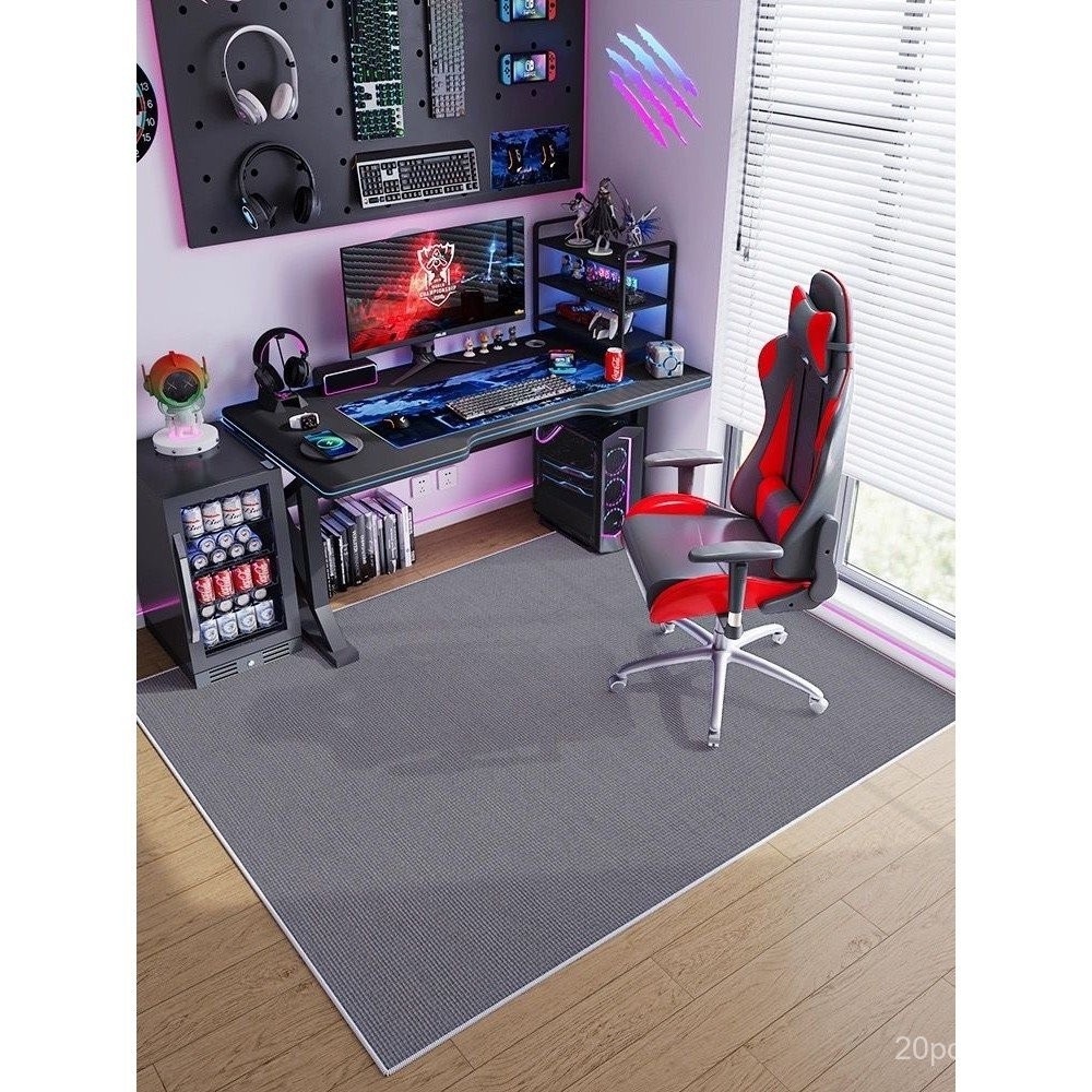 Gaming Room Carpet Floor Mat Bedroom Baby Crawling Mat Curtain Bedroom Cover Computer Study Crystal 