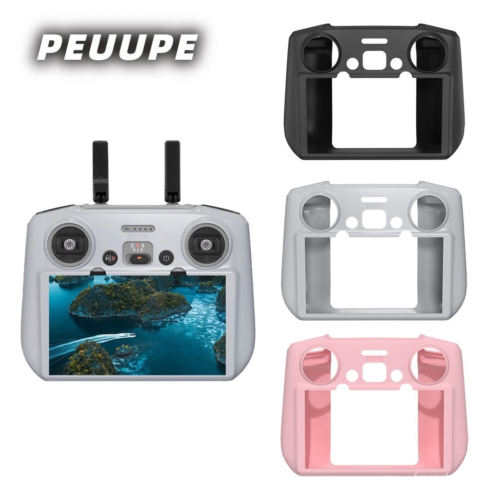 Silicone Protective Cover for DJI Mini 4 Pro Remote Control AIR 3S/Air3 Drone RC2 with Screen Protec