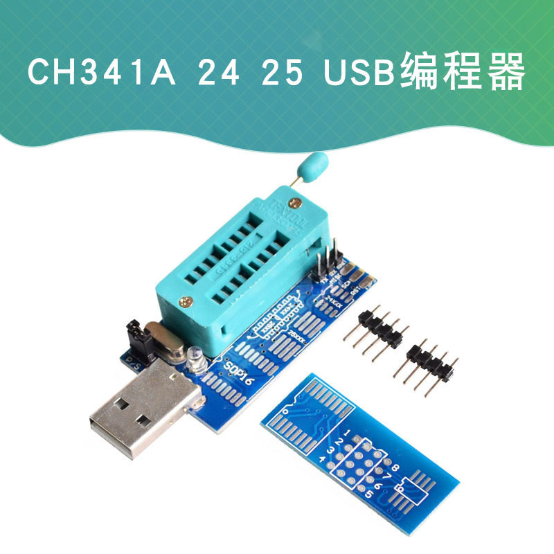 CH341A 24 25 USB Programmer Router DVD เมนบอร์ดกราฟิกการ์ด Swip BIOS Burning Board