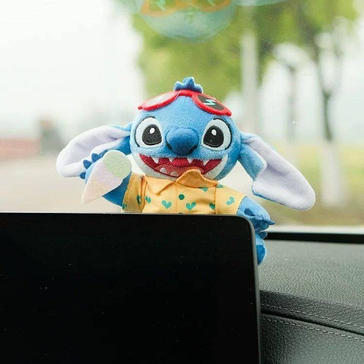 Stitch Car Decoration Dashboard Decoration Car Accessories Dashboard Disney Cute Decoration Supplies