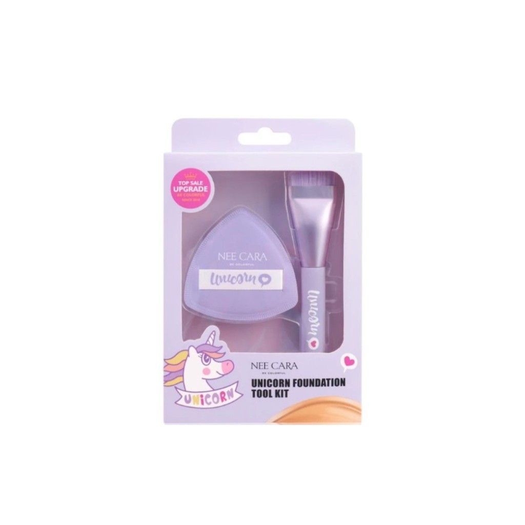 ♦️ของแท้·ส่งด่วน·ถูก♦️Nee Cara Unicorn Foundation Tool Kit #N404 x 1 ชิ้น dayse