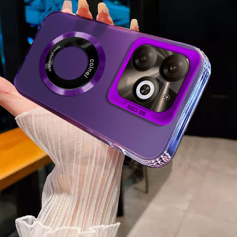 ปลอก infinix smart 8 infinix smart 8 PRO infinix smart 8 PLUS เคสโทรศัพท์กันกระแทกแม่เหล็กดูดฝาครอบป้องกันสิ่งแวดล้อมพร้อมขอบนุ่มและฝาหลังกันลื่น XXXD5