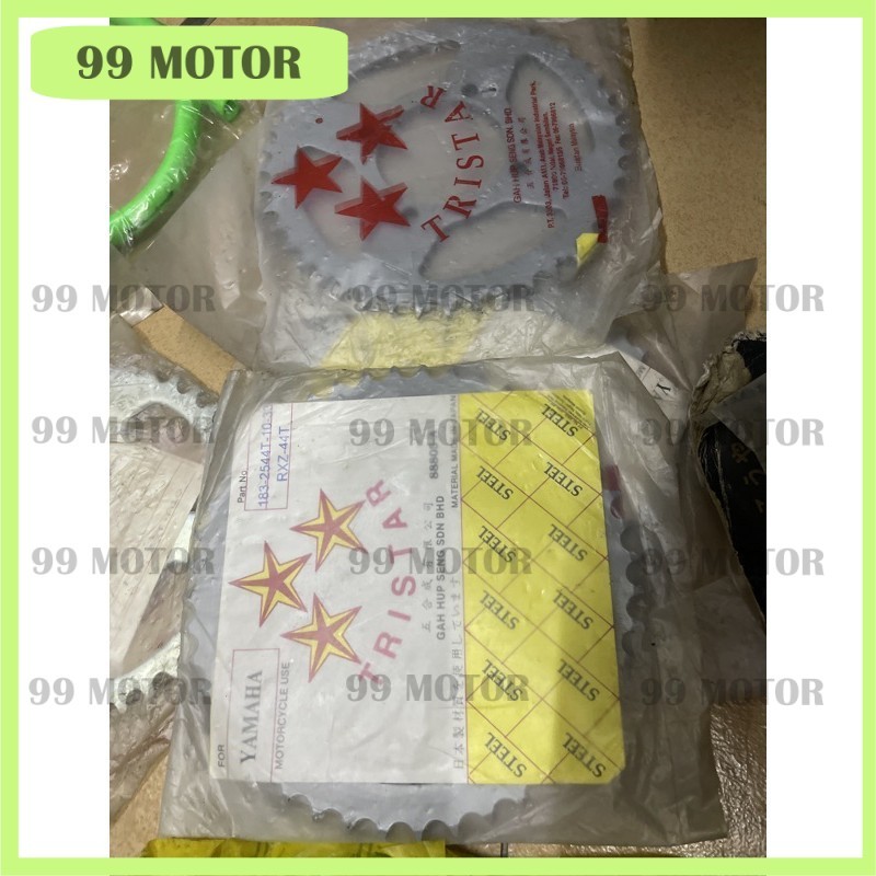สเตอร์หลังซี่ลวด 40 41 42 43 44 46 40T 41T 42T 43T 44T 46T โลหะผสมเหล็ก YAMAHA rxz y125 y125zr y110 