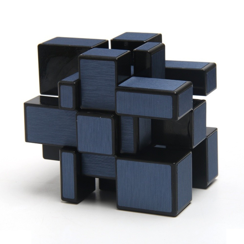 QiYi 3x3 Mirror S Cube Mirror S 3x3x3 Speed Cube - สีฟ้า