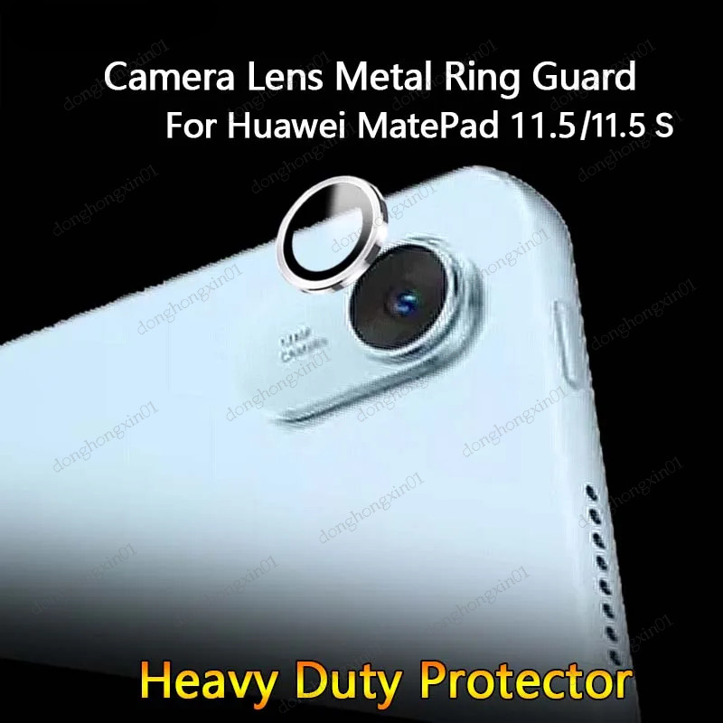 สําหรับ Huawei MatePad Air 11.5 2023 11.5" 11.5 S 2024 DMG-W00 TGR-W10 Ultra Thin Clear เลนส์กล้องป้องกันแหวนโลหะ Guard กระจกนิรภัยฟิล์มฝาครอบ