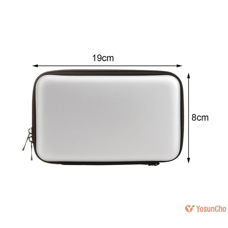 Yosuncho] 1PC สําหรับ 3DS XL 3DS LL EVA ผิวพกพากระเป๋าสําหรับ Nintendo 3DS XL LL พร้อมสายคล้องทนทานรอบป้องกันกรณีใหม่