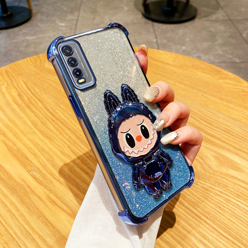 YBD Labubu เคสโทรศัพท์สําหรับ Vivo Y20 Y20i Y20S G Y12S Y20A Y12A Y3S Vivo 2026 V2029 V2038 V2044 V2