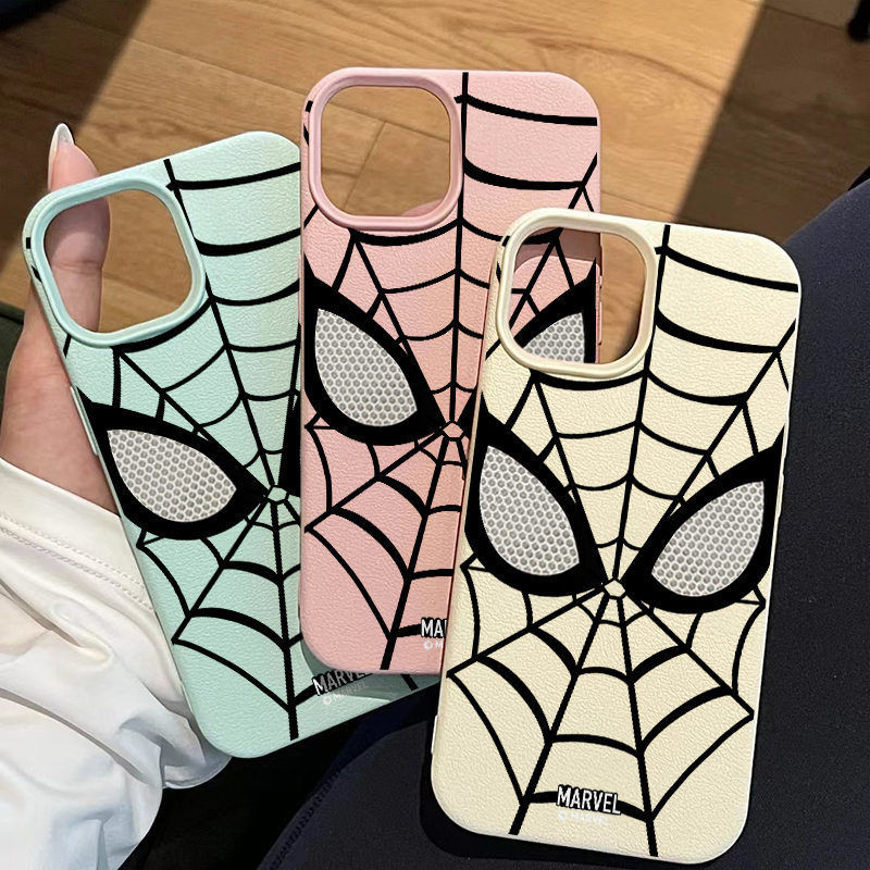 สําหรับ IPhone 16 15 14 13 12 11 Pro Max X XR XS Max 7 8 Plus การ์ตูน Spider Man Cool คู่เคสโทรศัพท์ปกอ่อน - รูปที่ 5