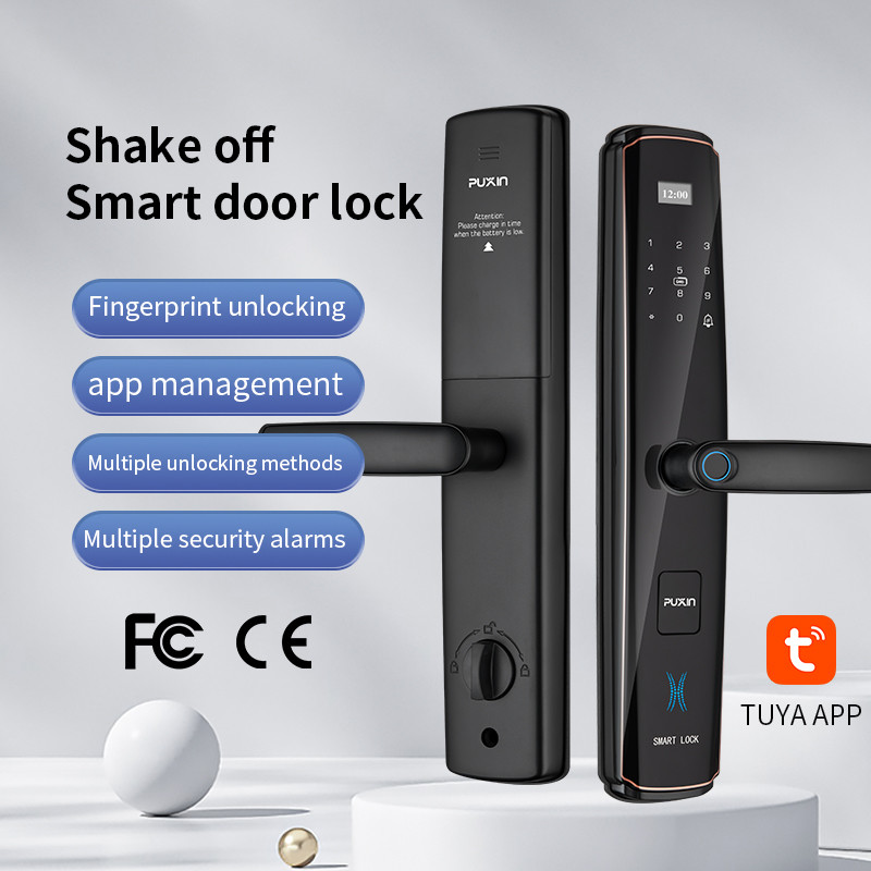 Puxin A2 fingerprint lock home security door password lock smart door lock electronic lock universal
