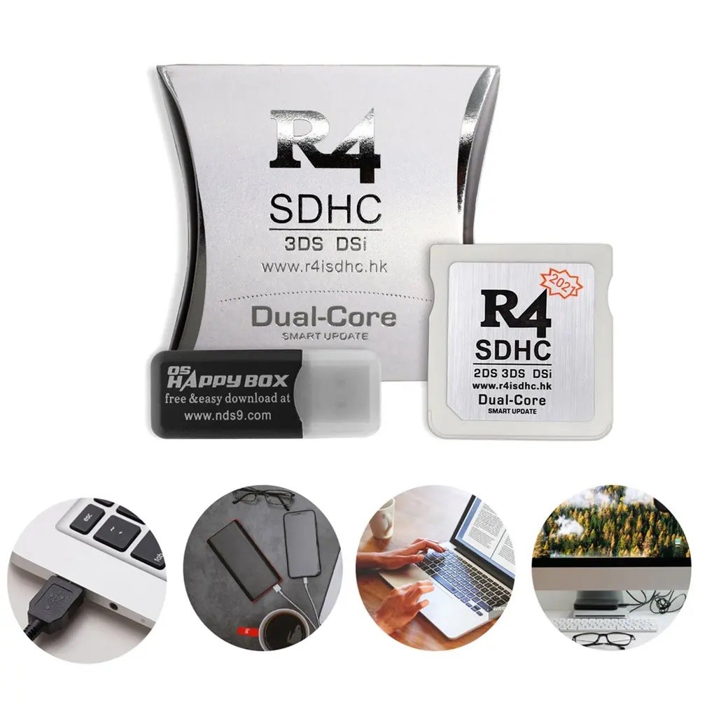 (ถูกที่สุด พร้อมส่งจากไทย) ตลับR4 รุ่นล่าสุด แปลงเมม SD สำหรับใช้กับเครื่อง DS DSLite DSi DsiLL 2DS 3DS พร้อมส่งจากไทย