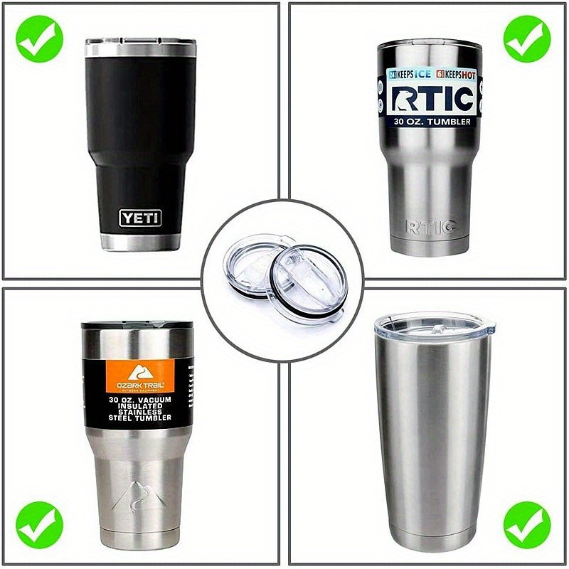 เอ็มแอนด์เค |  20/30oz Icemaster Cup Push Lid Universal Car Coffee Cup ฝาปิดปิดผนึกป้องกันการรั่วโปร่งใสถ้วยฝาปิด ราคา ถูกที่สุด ดีลบีเคเค แกลเลอรีภาพที่ 6