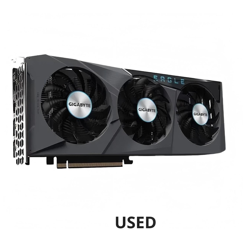 ใช้ GIGABYTE Radeon RX6600 EAGLE 8G GDDR6 กราฟิกการ์ด 2491MHz 128bit PCIe 4.0 RX 6600 GPU พร้อมการ์ด