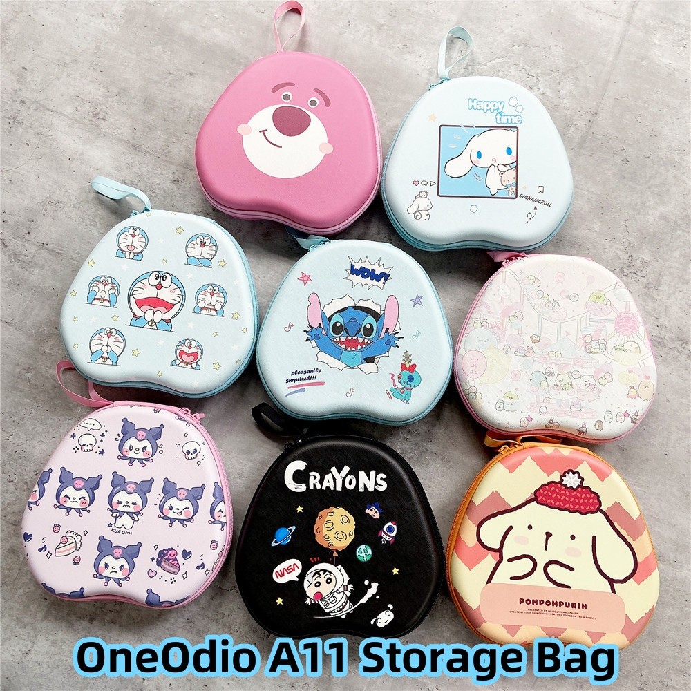 อนาคตดาวสําหรับ OneOdio A11 เคสหูฟังรูปแบบการ์ตูนชุดหูฟังแผ่นรองหูฟังกระเป๋าเก็บปลอกกล่อง