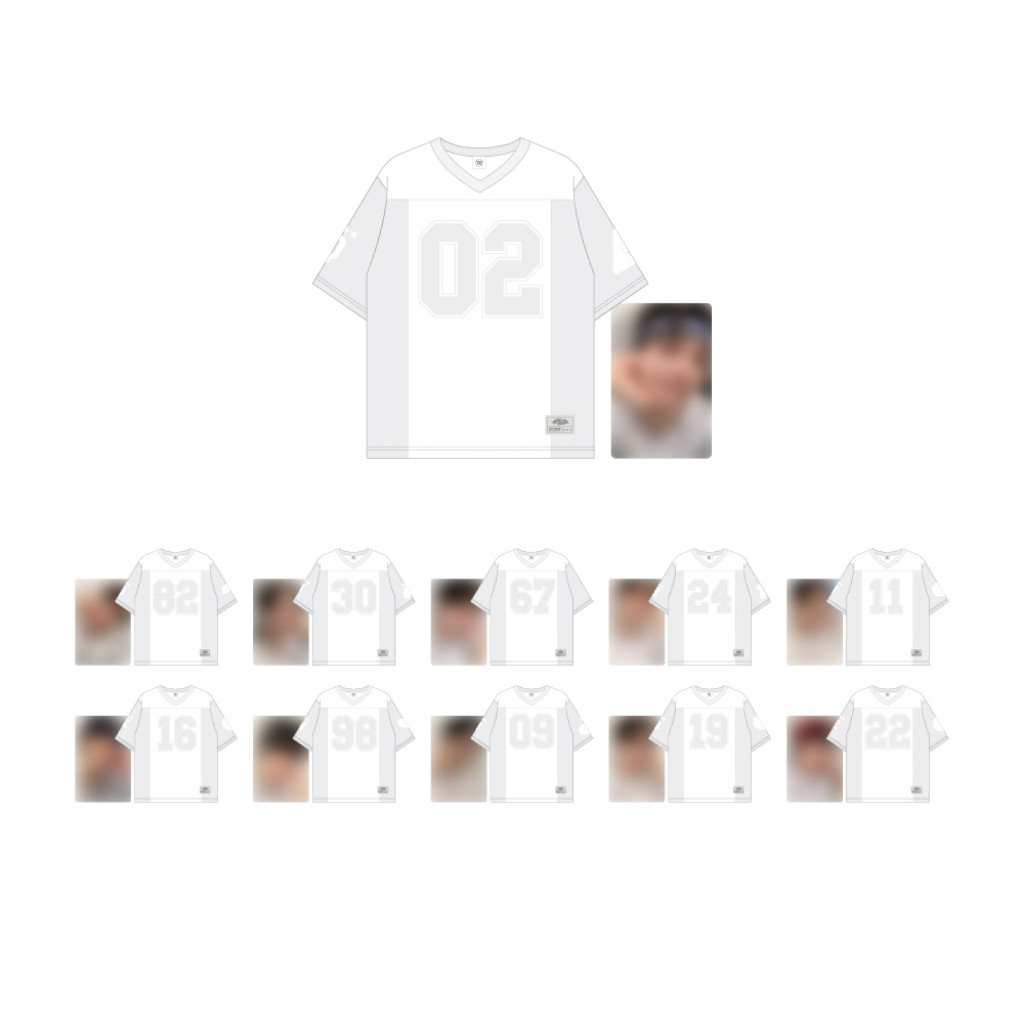 The BOYZ - [THE BOYZ WORLD TOUR : ZENERATION2 MD] เสื้อยืด RUGBY