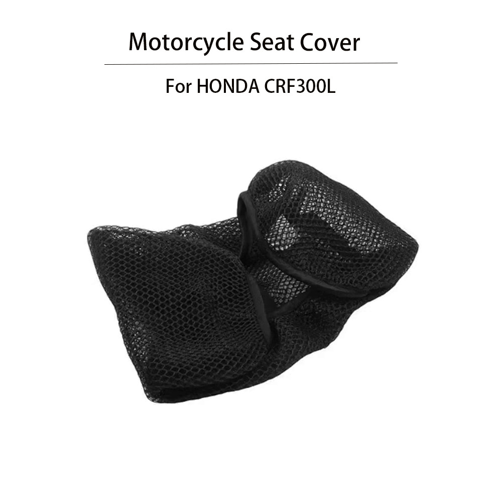 สําหรับhonda CRF300L CRF 300L 2021 CRF300 Lป้องกันเบาะ3Dผ้าไนลอนระบายอากาศรถจักรยานยนต์ที่นั่งป้องกันPadกรณี