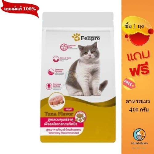Felipro รสทูน่าถุงทอง 8 kg สูตรควบคุมแร่ธาตุ ลดโอกาสการเกิดนิ่ว หมดอายุ 01/2026