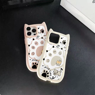 🔥GOOD🔥 ส่งจากไทย เคสโทรศัพท์มือถือนิ่ม เคสไอโฟน กันกระแทก สําหรับ iPhone 14 13 12 Promax 11 Promax X/R/SMaxการ์ตูนน่ารัก