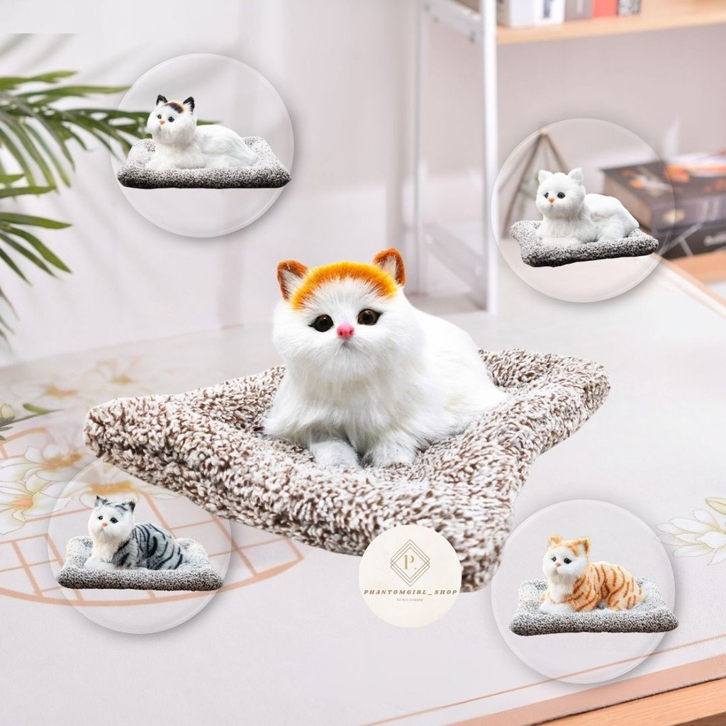 สินค้าใหม่ !!! ตุ๊กตาแมวดูดกลิ่น แมวเปอร์เซีย ตุ๊กตาแมวดับกลิ่นในรถ น่ารักเหมือนจริงมากๆๆ ถูกใจคนรักน้องแมวที่สุด