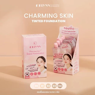 (ซอง) MELYNN Charming Skin Tinted Foundation รองพื้น เนื้อเเมทท์ SPF 30 5g