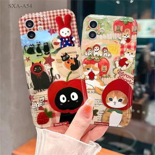 เคสนุ่ม For Samsung Galaxy A15 A14 A13 A12 A11 A10S A06 A05 A05S A04 A04S A03 A03S M12 M11 เคสโทรศัพท์ เคสซัมซุง KK