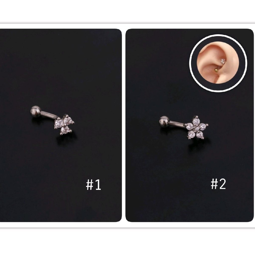 จิวก้าน 1.2 ยาว 6 ใส่ Rook ราคา 1 ชิ้น