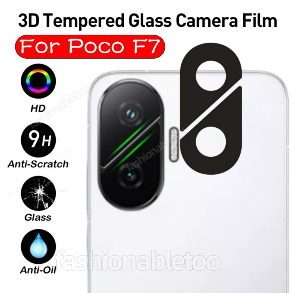 สําหรับ Poco F7 5G 3Dกล้องเลนส์ป้องกันฟิล์มสําหรับXiaomi Poco F7 Pro Ultra F7pro F7Ultra F 7 PocoF7 