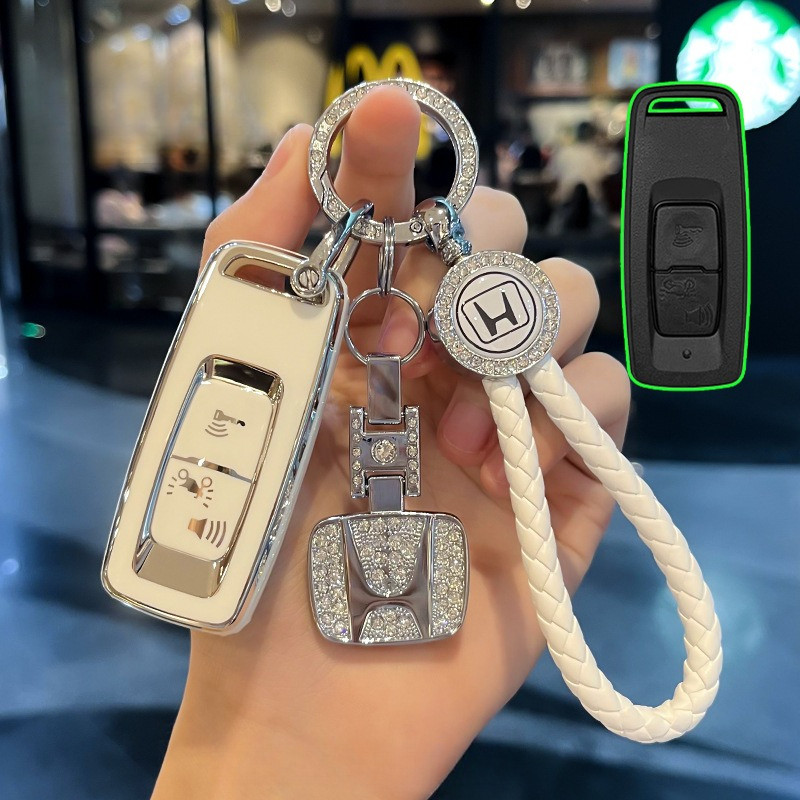 เหมาะสําหรับ Honda PXC 160 2021-2024 / Scoopy 2021-2023 / giorno / Click 125i เคสกุญแจรถ Honda silve