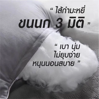 Kokoหมอนหนุน หมอนข้างใยสังเคราะห์ นุ่มหนุนสบาย
