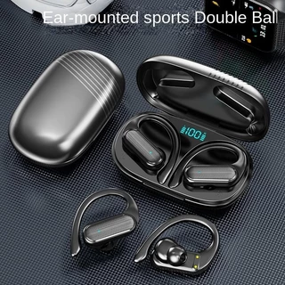 A520 TWS หูฟังบลูทูธ 5.3 ไร้สาย HD เสียงสเตอริโอ HiFi หูฟังกีฬา การนํากระดูก พร้อมไมโครโฟน กันน้ำ