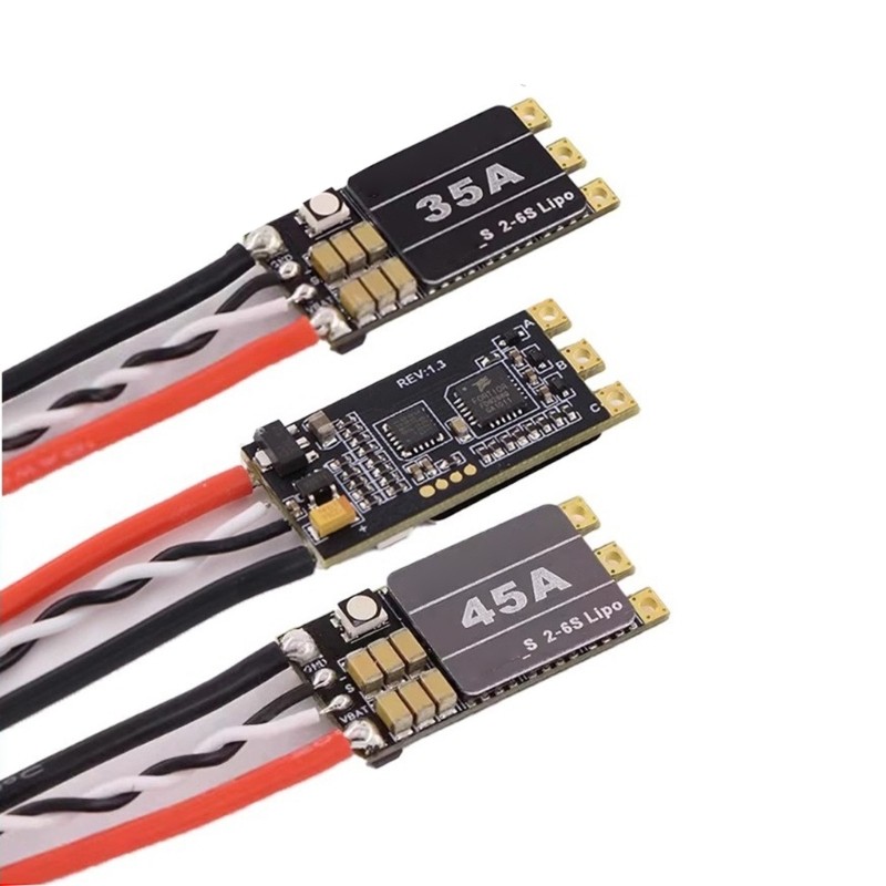 Moon สําหรับ BLHeli-S 35A 45A ตัวควบคุมความเร็ว 2-6S แหล่งจ่ายไฟ LED สําหรับ F3 F4 F7 อุปกรณ์เสริม