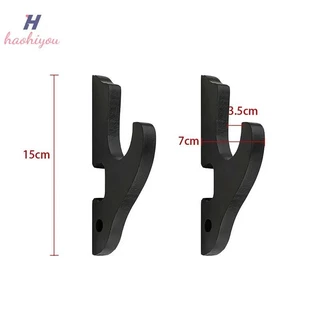 <haohiyou> Wall Mount ดาบไม้ขาตั้ง Hook Hanger ปรับชั้นวางจอแสดงผลมีดคอสเพลย์ Wand ดาบสําหรับ Samurai Rack