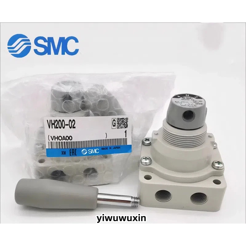 SMC วาล์วหมุนแบบแมนนวล VH210-F02/300/VH302-03/331/400-F02/VH400-06
