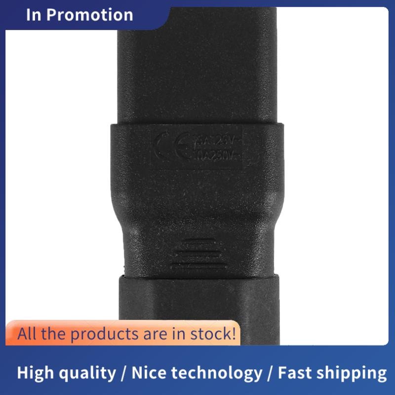 PDU UPS Power IEC ชาย C14 ถึงหญิง C19 อะแดปเตอร์ IEC C19 ถึง C14 Connector