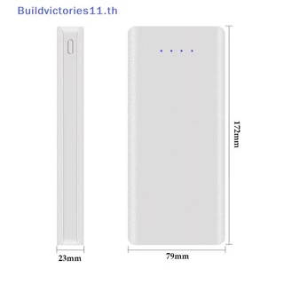 Buildvictories11 8x18650 Dual USB ไฟฉายแบตเตอรี่ Charger กล่อง DIY กรณี TH