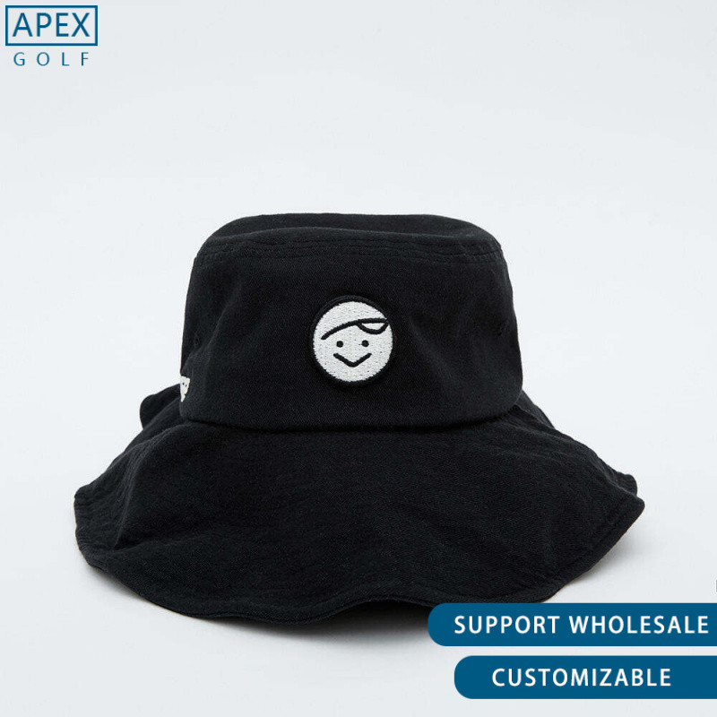 Pivee หมวกกอล์ฟผู้ชายผู้หญิงกลางแจ้งแฟชั่น High-End กีฬา Breathable Topless Bucket หมวก#W00031