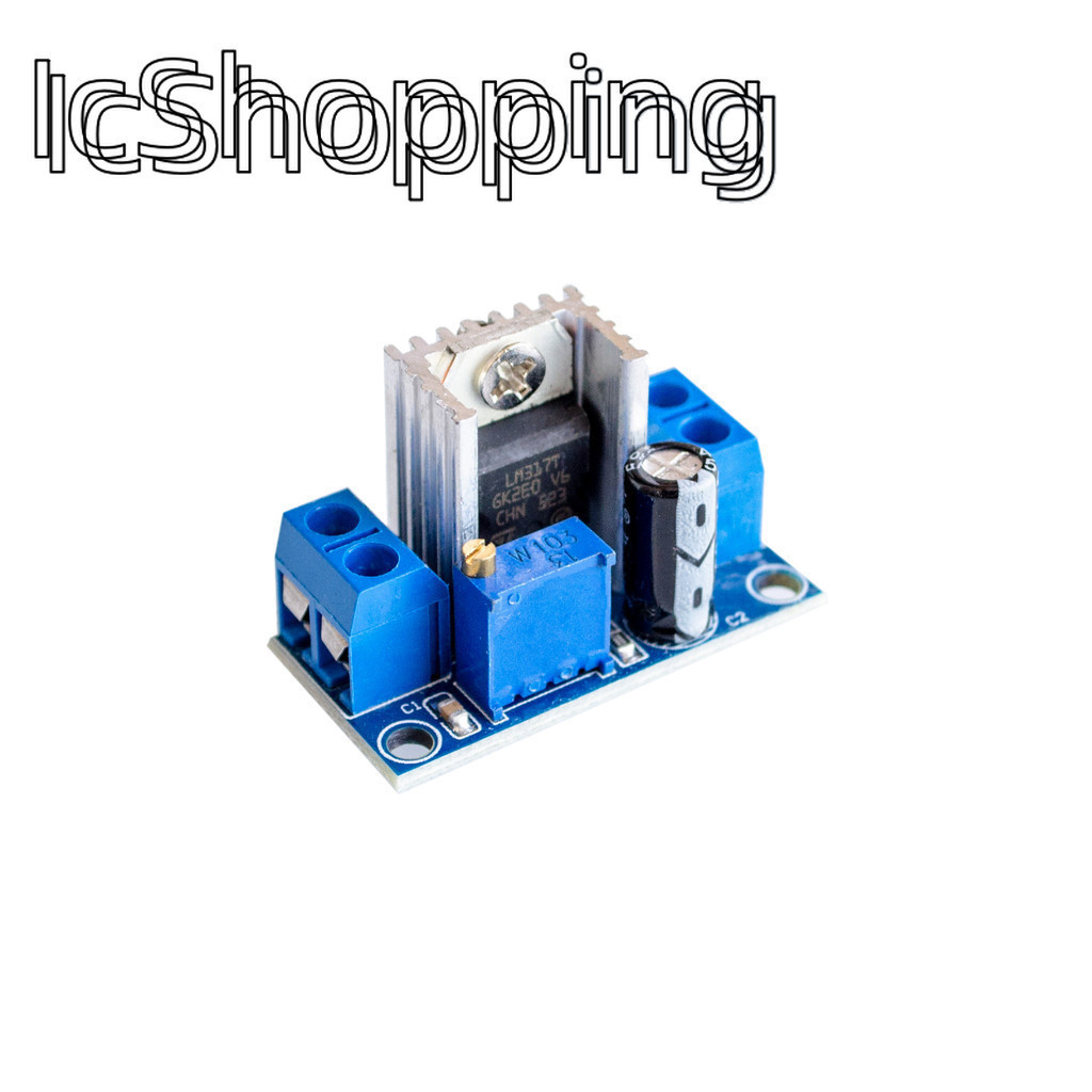 Lm317 DC-DC step-down DC converter แผงวงจรโมดูลแหล่งจ่ายไฟ