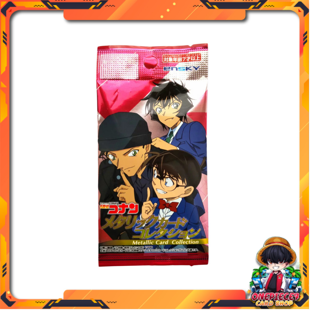 [แยกซอง] การ์ดสะสมเมทัลลิค ยอดนักสืบจิ๋ว โคนัน Detective Conan Metallic Card Collection Ensky