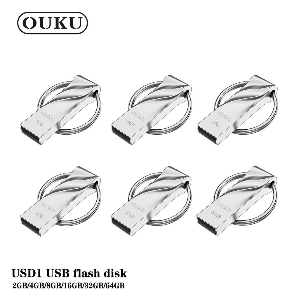 OUKU USD1 แฟลชไดร์ฟ USB Flash Drive ความจุ 2GB / 4GB / 8GB / 16GB / 32GB / 64GB สำรองข้อมูล ok