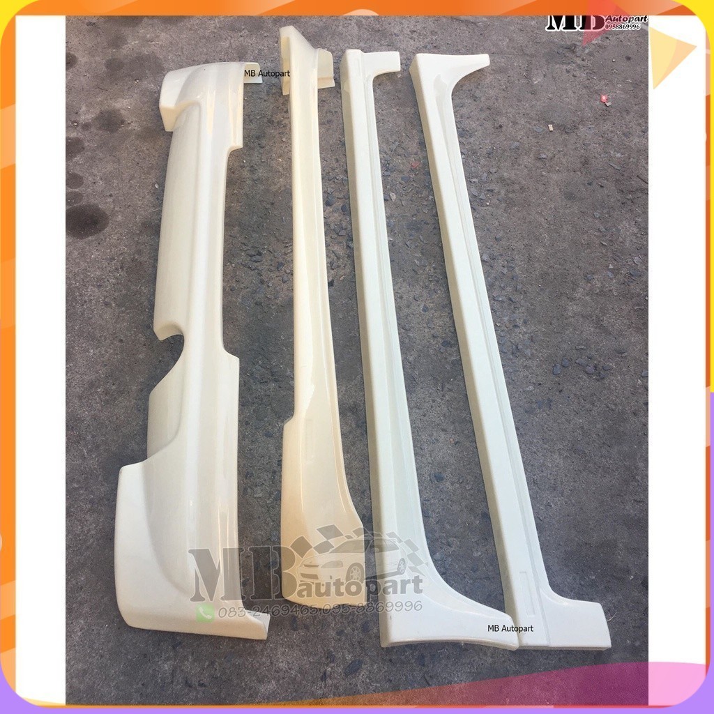 ชุดแต่งรอบคันรถยนต์ Toyota Yaris 2006-2008 งานไทย พลาสติก ABS