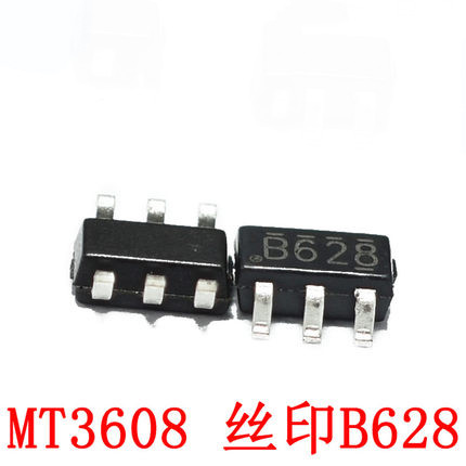 20 ชิ้น/แบทช์ MT3608 SOT23-6 3608 B628 วงจรรวม