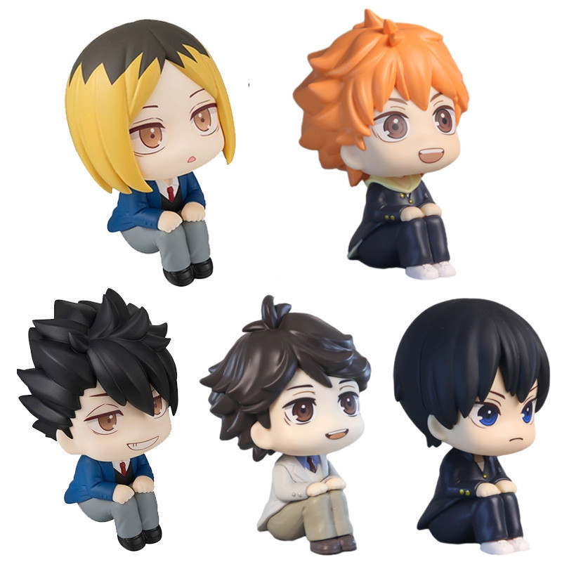 ฟิกเกอร์ Haikyuu Look Up นั่ง Kageyama Oikawa Hinata Shoyo Tetsurou Kuroo Kozume Kenma ฟิกเกอร์แอคชั