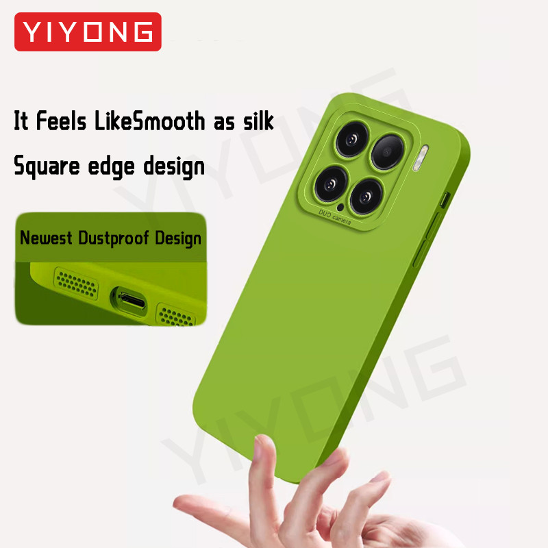 สําหรับXiaomi15 กรณีYIYONG SilkyซิลิโคนเหลวสําหรับXiaomi 15 17 Mi 14 Xiomi Mi14 Ultra Mi15 Mi17 Xiaomi14 Xiaomi17 Globalเคสโทรศัพท์ ราคา ถูกที่สุด ดีลบีเคเค แกลเลอรีภาพที่ 2