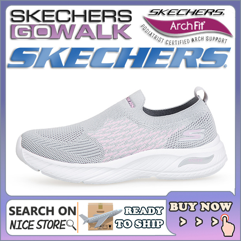 [จัดส่งด่วน] Skechers _ Go-Walk รองเท้าหญิงแสงรองเท้ากีฬาระบายอากาศแฟชั่นการออกกำลังกายการออกกำลังกา