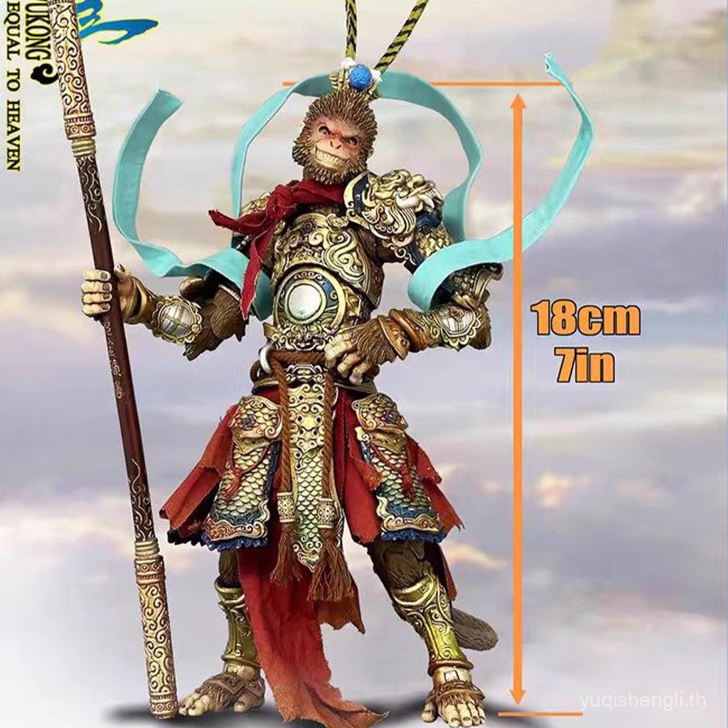 [คลังสินค้าพร้อม] Fury Fury Studio Mountain Sea Demon God Record Big Trouble Sky Son Goku 1/12 Action Figure