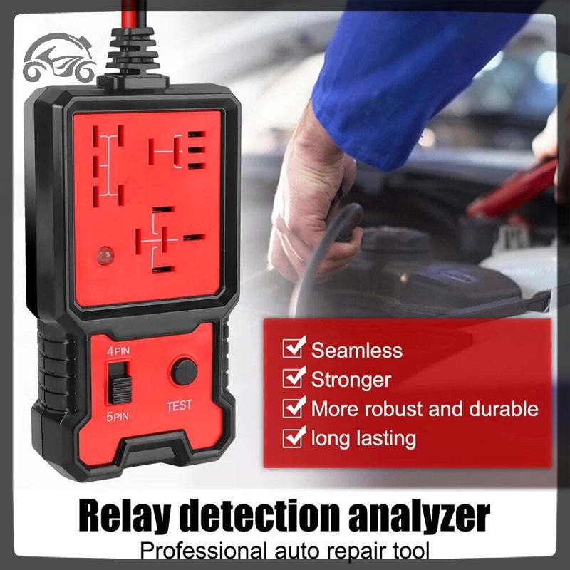 [8C11] Universal 12V Car Relay Tester Electronic Car Relay Tester for Automatic Battery Tester Gener