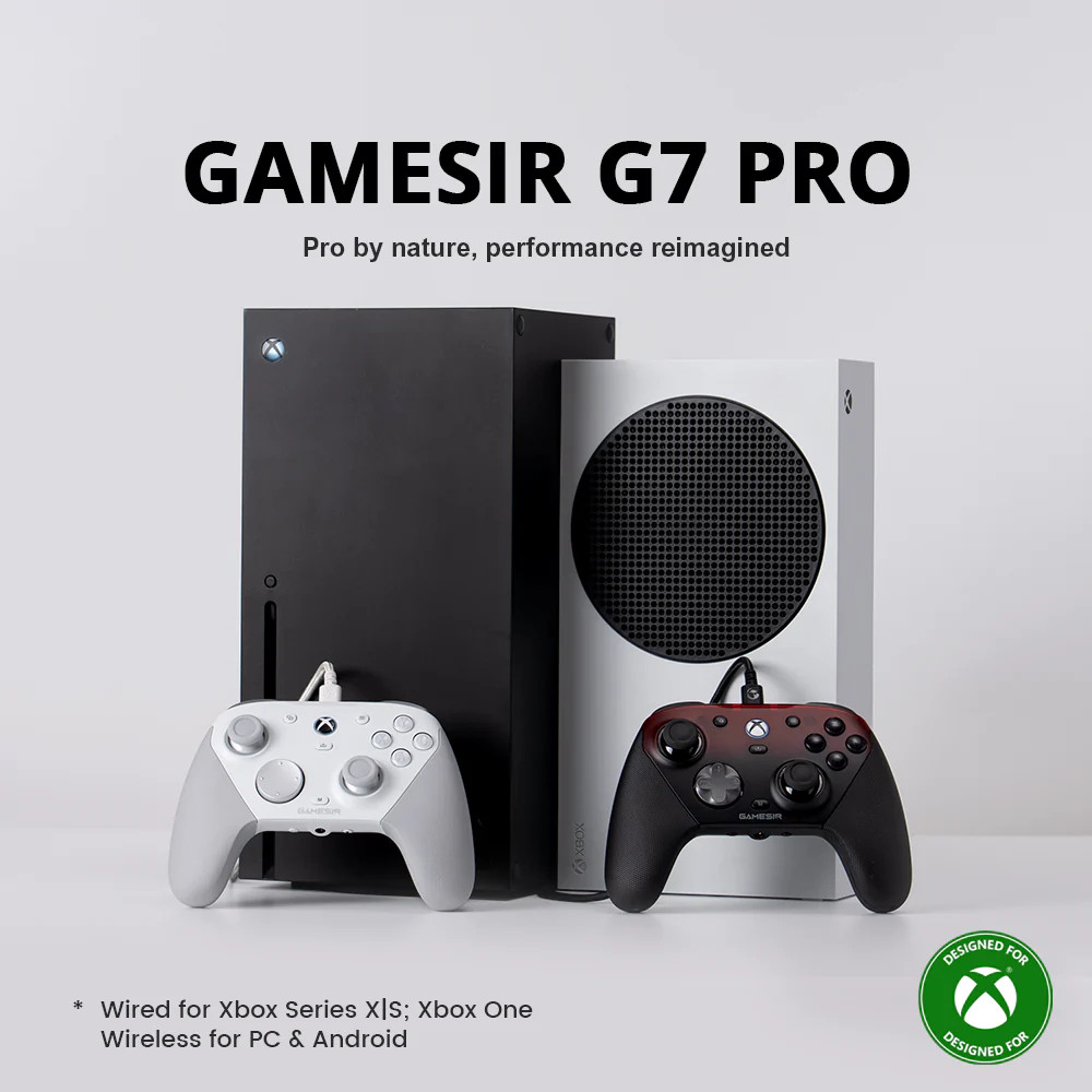 [มีในสต็อก]คอนโทรลเลอร์ Tri-Mode GameSir G7 Pro รองรับ Xbox, PC และตัวควบคุมไร้สายมือถือ