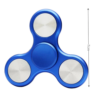 โลหะ Spinner สามแฉกนิ้วมือความดัน Gyro ของเล่น EDC ออทิสติก ADHD Finger Gyro แบริ่งโลหะ Decompression คริสต์มาสของขวัญ